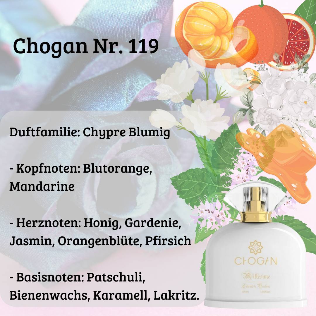 Damen Parfüm - Chogan Nr. 119 **Scandal** - Sparfüm - Home of Fragrances