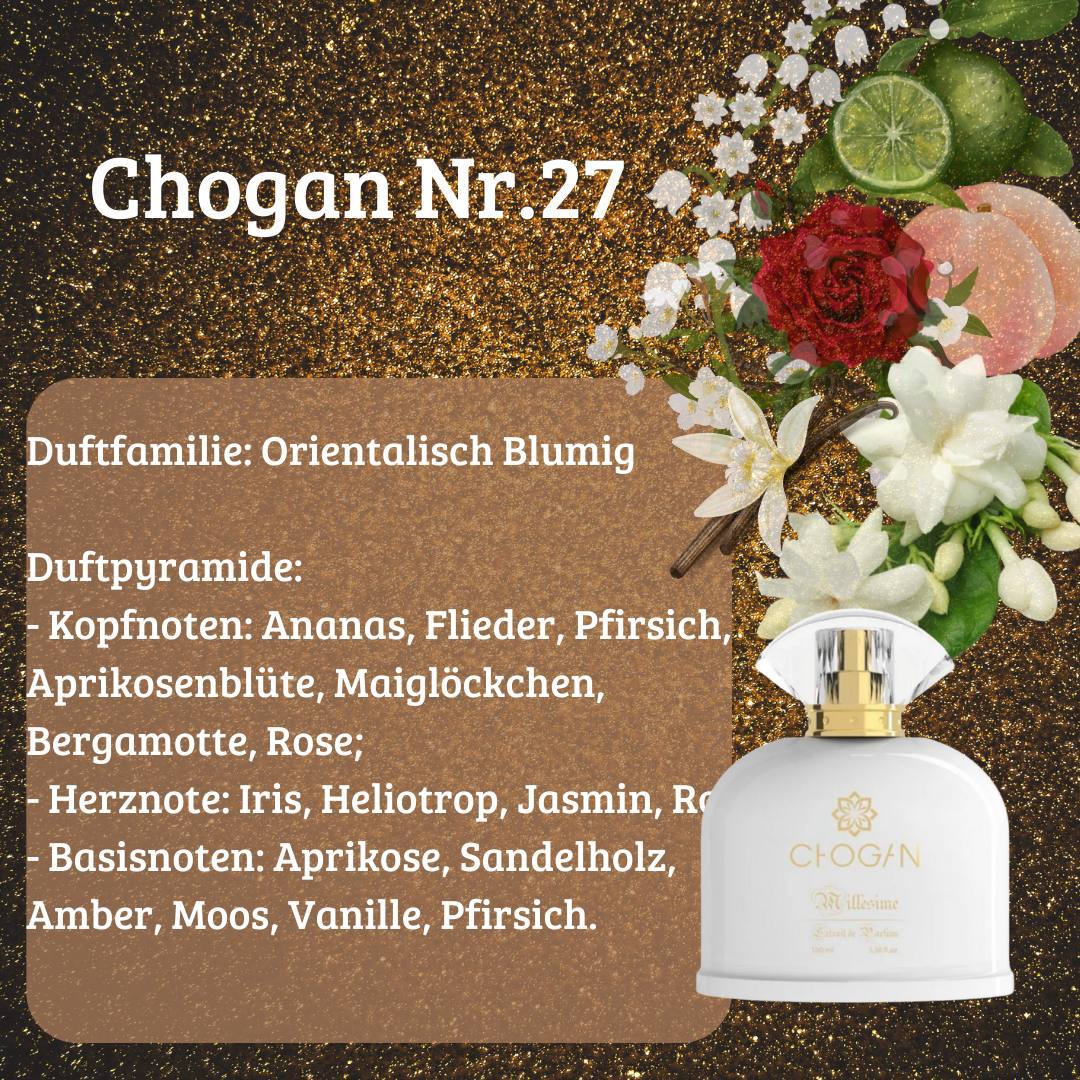 Damen Parfüm - Chogan Nr. 27 **Tresor** - Sparfüm - Home of Fragrances